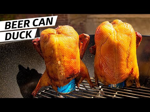 Meat Experts Make Beer Can Duck — Prime Time