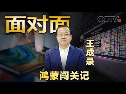 专访华为“鸿蒙之父”王成录,鸿蒙系统是如何诞生的?“纯血”原生鸿蒙有多酷?| CCTV「面对面」