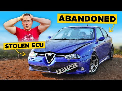 I Bought An Abandoned Alfa Romeo 156 GTA!