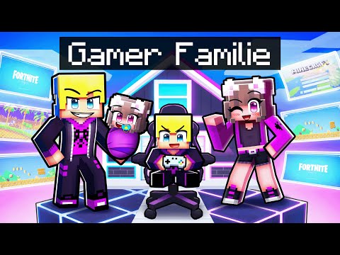 Ich habe eine GAMER Familie in Minecraft!