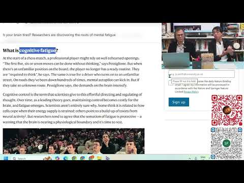 科學新知 2025-12-18 Part3: 精神腦力為何會疲勞,腦力疲勞如何量度?| 主持:陳志宏博士 & 台長梁錦祥