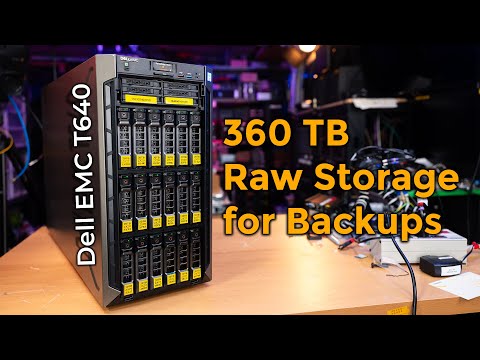 New Home Backup Server (Dell T640 with 18 20TB Disks)