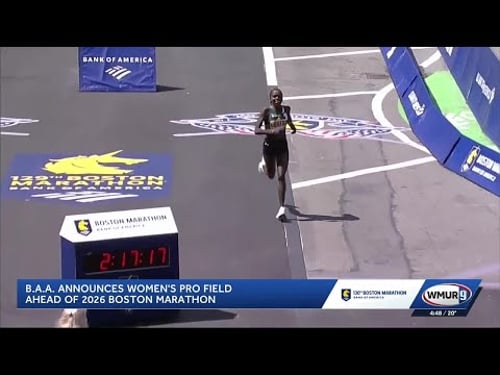 B.A.A. announces women's pro field ahead of 2026 Boston Marathon