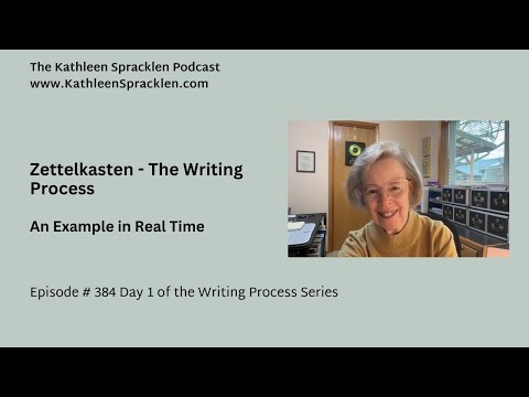 Zettelkasten - The Writing Process in Real Time