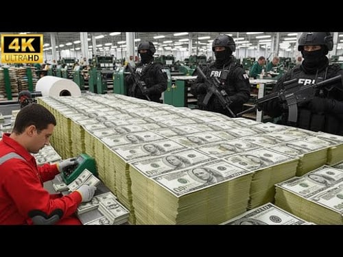 Inside America’s Money Factory: How the Dollar Is Printed and Secured (Full Process)