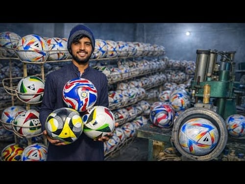 How footballs are made | step-by-step soccer ball Manufacturing