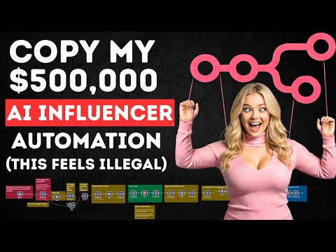 I used n8n to automate a $500K/yr AI Influncer Using Nano Banana Pro That Feels Illegal - Here´s How