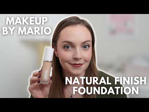 NEW MAKEUP BY MARIO FOUNDATION | First Impression & Wear Test