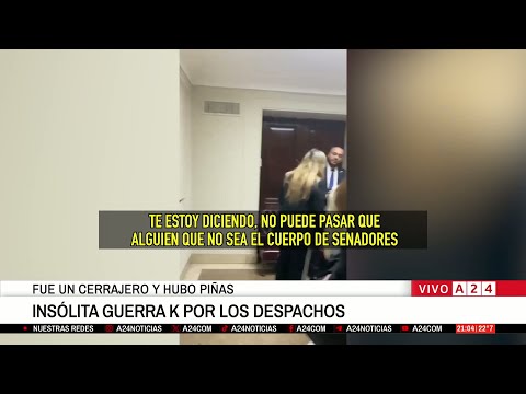 🥊A LAS PIÑAS: ESCÁNDALO POR LA DISPUTA DE DESPACHOS EN EL SENADO