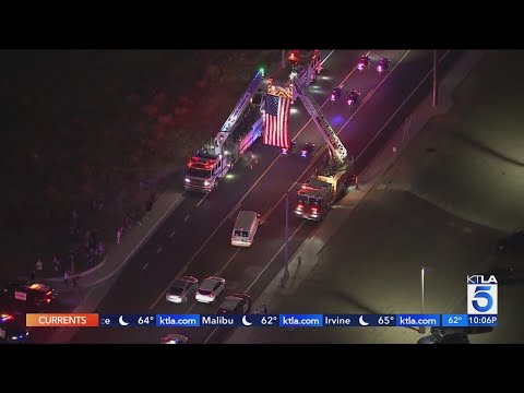 Hundreds honor fallen deputy after Rancho Cucamonga shooting