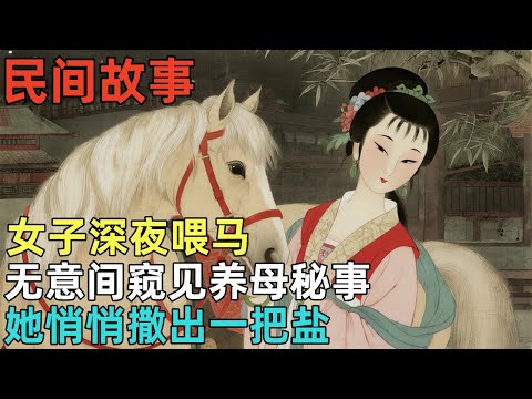民间故事:女子深夜喂马,无意间窥见养母秘事,她悄悄撒出一把盐 #民间故事,#民间故事合集,#故事传说,#明朝奇案,#古代奇案,#民間故事,#民間故事合集,#故事傳說,#明朝奇案,#古代奇案,#奇闻异事