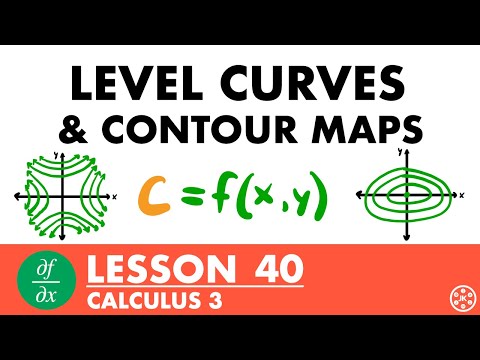 Level Curves & Contour Maps | Calculus 3 Lesson 40 - JK Math