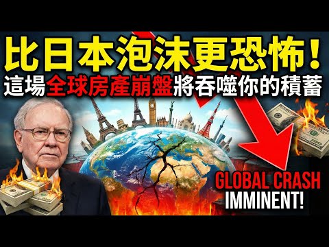 巴菲特:比日本泡沫更恐怖,這場全球房產崩盤將吞噬你的積蓄