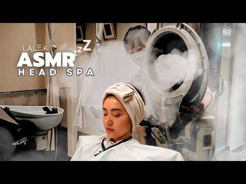The Bliss Of Classic Japanese Head Spa 💆♀️ASMR Real Spa Experience