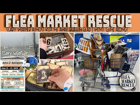 COME SHOP THE GOODWILL BINS FOR THRIFTED FINDS & COME ALONG TO THE GATEWAY TO THE THUMB ANTIQUE SHOW