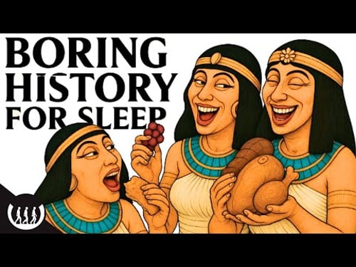 Boring History For Sleep | What Ancient Egypt JUNK FOOD Was Like and more