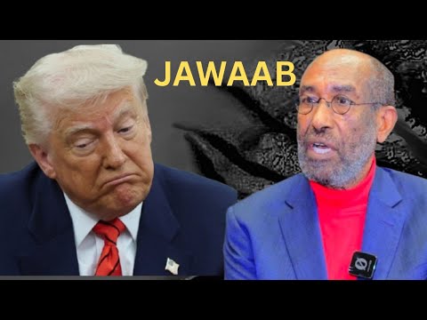 Prof Samatar "Donald Trump “Sharci iyo dadnimo ma yaqaano”"