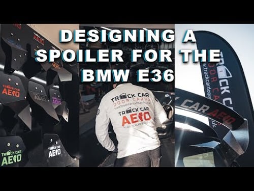 DESIGNING TRACK CAR AERO for my BMW E36