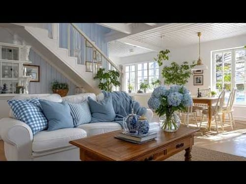 Luxury Made Simple: Blue French Country Scandinavian Home Decor Hacks