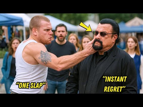 BULLY SLAPS STEVEN SEAGAL IN PUBLIC — NOT KNOWING HIS SON IS THE CHIEF OF HOMELAND SECURITY....