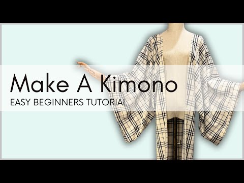 Easy DIY Kimono Jacket Full Beginner Friendly Tutorial | Make This Kimono Jacket Today