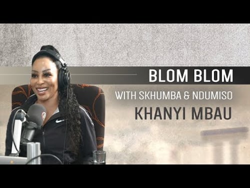 Khanyi Mbau on Blom Blom with Skhumba and Ndumiso