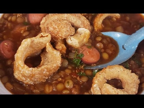 Lentejas charras con chile guajillo