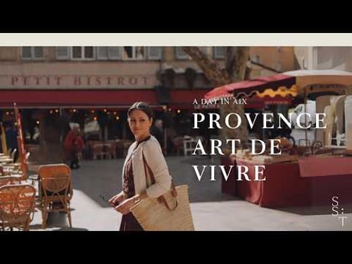 My Slow & Idyllic Day in Provence: French Market, Shopping, Tea Time | SIMPLY SLOW TRAVELER