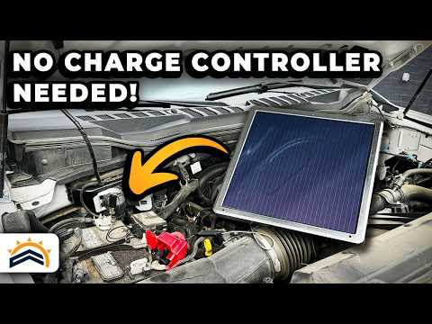Connecting A Solar Panel Directly To A Car Battery | Will It Damage The Battery?