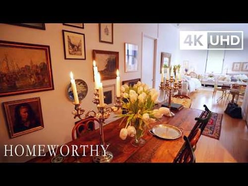 A Romantic Parisian-Inspired New York Studio Full of Flowers and Light | HOUSE TOUR