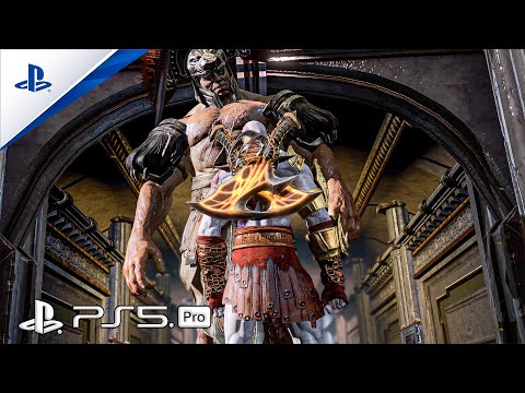 (PS5) Kratos Vs Hercules Boss Fight - God of War III Remastered