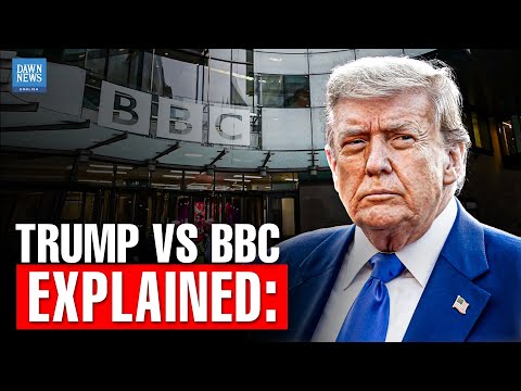 Trump vs BBC Explained: The $10bn Lawsuit Over January 6 | Dawn News English