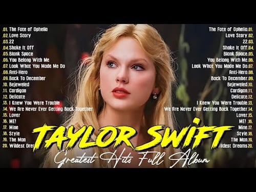 Taylor Swift Songs Playlist 2026 - The Best Of Taylor Swift Greatest Hits Full Album