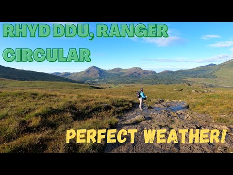 SNOWDON up Rhyd Ddu path, Down Ranger path circular | The lesser walked route
