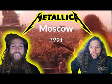 Rapper and Metal Head react to Metallica - Live Moscow 1991