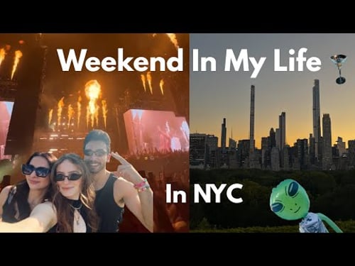 NYC Weekend In My Life | John Summit’s Experts Only fest, Met rooftop sunset, & Williamsburg Bday