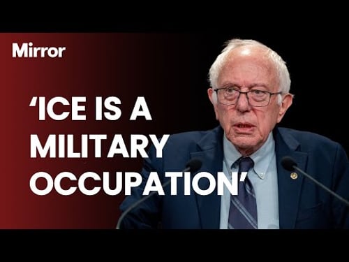 ‘ICE is a MILITARY OCCUPATION’ | Bernie Saunders lays into Trump and Ice after Minneapolis deaths