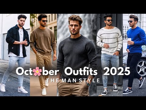 Fall Outfit Ideas For Men | Best Men's Fashion Ideas | October Outfits For Men 2025