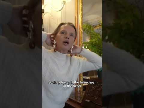 It's all about the branches, according to French porcelain painter Marie Daâge 🤎