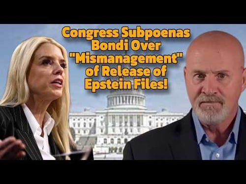 Pam Bondi SUBPOENAED Over Epstein Files "Mismanagement"!