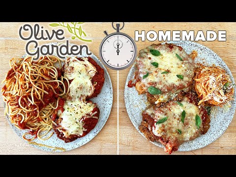 Can This Pro Chef Make Chicken Parm Faster Than Delivery From Olive Garden? • Tasty