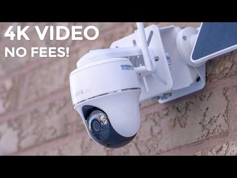 4K Video With ZERO Monthly Fees! Reolink Argus PT Ultra Security Camera