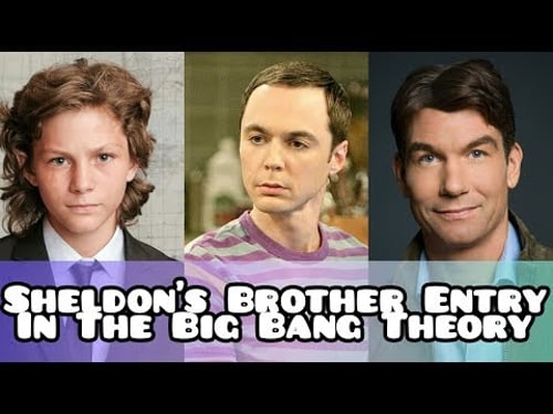 Georgie Cooper Entry ?!? Sheldon's Older Brother | Announcement from The Big Bang Theory