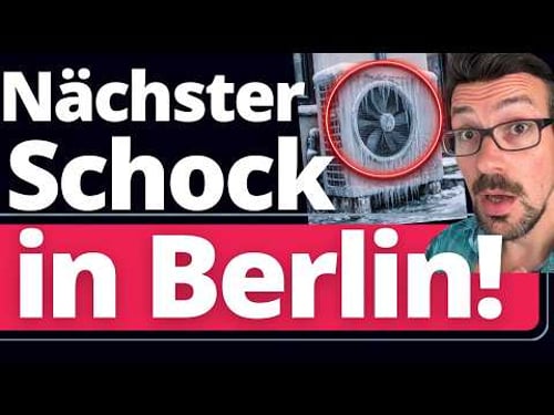Berlin SCHOCK: "60% der Wärmepumpen zerstört"!!!