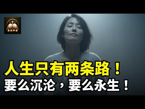 人生只有两条路!要么沉沦,要么永生!你正走在哪条路上?