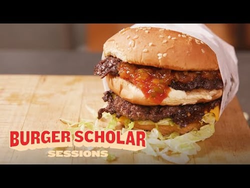 How to Cook a Perfect Double Cheeseburger with George Motz | Burger Scholar Sessions