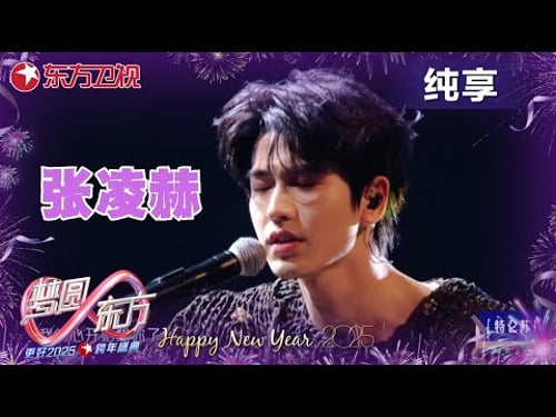 #张凌赫 吉他弹唱《我是真的受伤了》,舒缓的歌声在浅痛中似一味安慰剂,给彼此救赎的力量!|#2025东方卫视跨年 |#张凌赫|CLIP