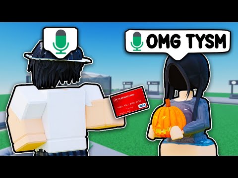 Suprising STRANGERS With HEADLESS In Roblox VOICE CHAT