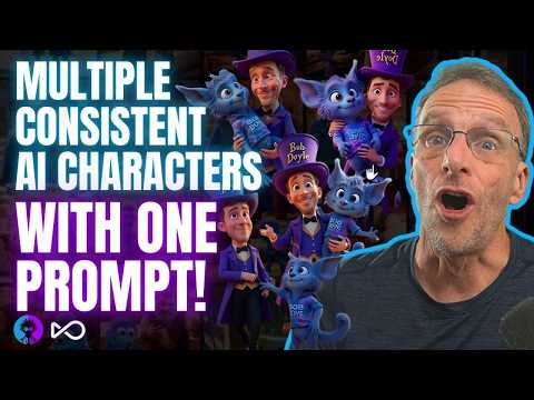 Finally! Multiple Consistent AI Character with NO INPAINTING!