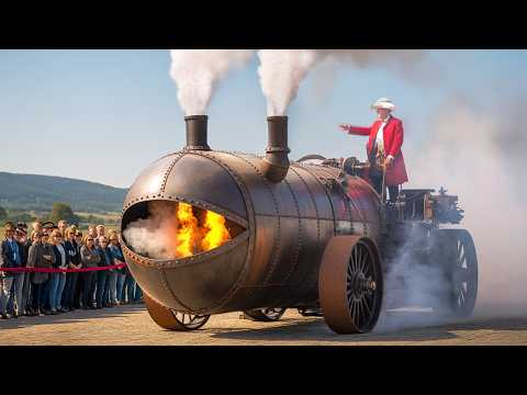 The Most POWERFUL STEAM TRUCKS You Won’t Believe Exist!